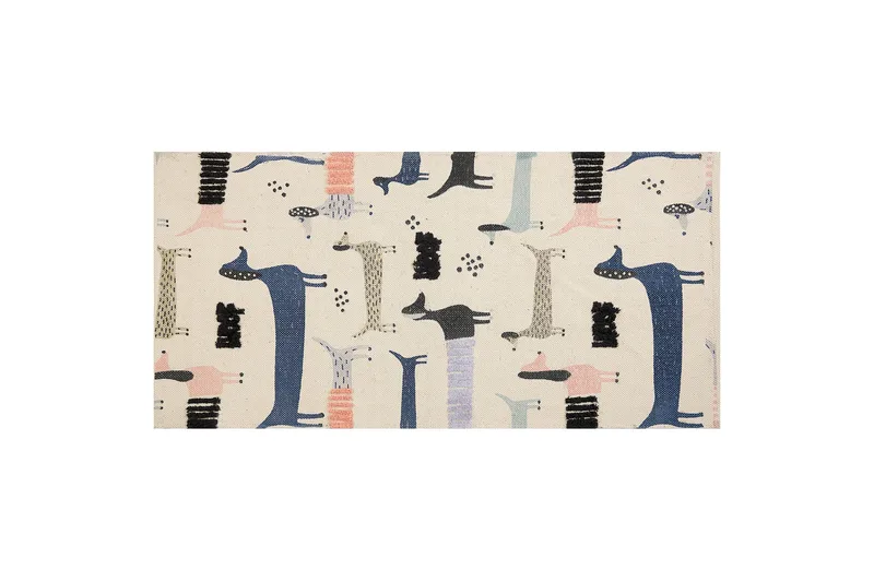 Temiaj Bomullsteppe 80x150 cm, Beige