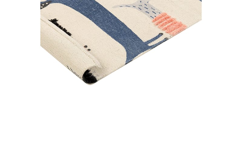 Temiaj Bomullsteppe 80x150 cm - Beige - Tekstiler & tepper - Teppe & matte - Moderne matte - Bomullsmatter