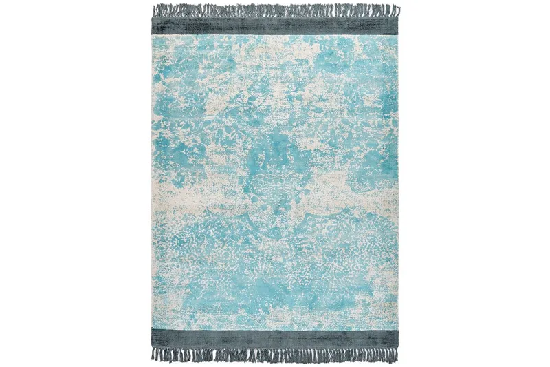 Teppe Akarsu, Blå, beige, 140x200 cm