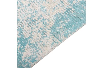 Teppe Akarsu - Blå, beige, 80x150 cm - Tekstiler & tepper - Teppe & matte - Moderne matte - Viskosematter