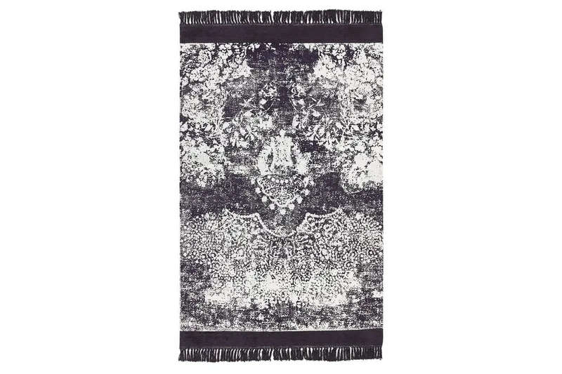 Teppe Akarsu, Fiolett, hvit, 140x200 cm