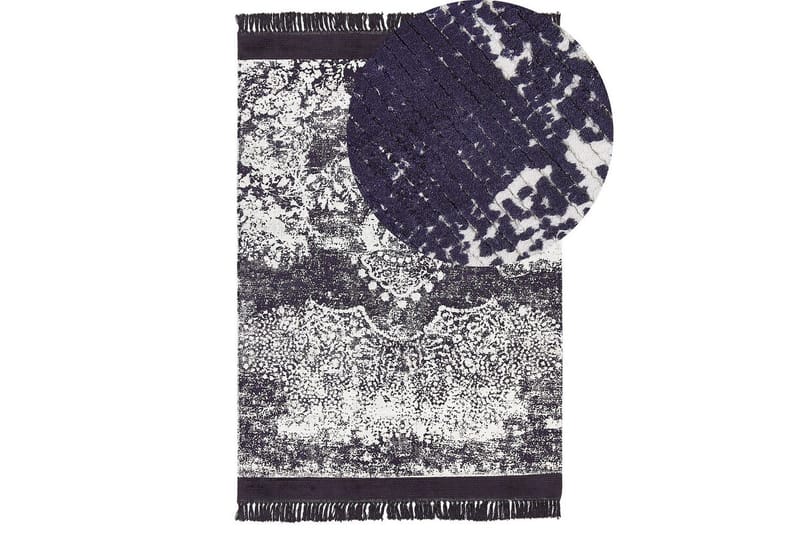 Teppe Akarsu - Fiolett, hvit, 160x230 cm - Tekstiler & tepper - Teppe & matte - Moderne matte - Viskosematter