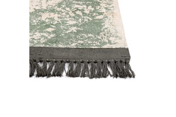 Teppe Akarsu - Grønn, svart, beige, 160x230 cm - Tekstiler & tepper - Teppe & matte - Moderne matte - Viskosematter