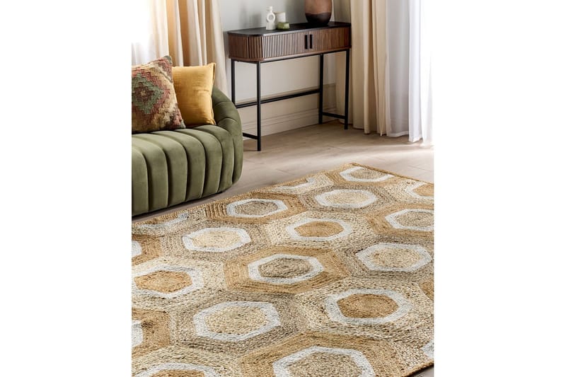 Teppe Basoren - 200x300 cm - Tekstiler & tepper - Teppe & matte - Moderne matte - Jutematter & hampematter