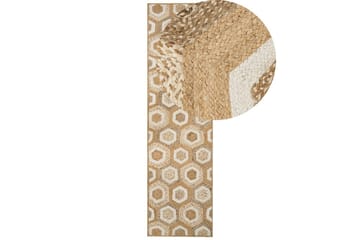 Teppe Basoren - 80x300 cm - Tekstiler & tepper - Teppe & matte - Moderne matte - Jutematter & hampematter