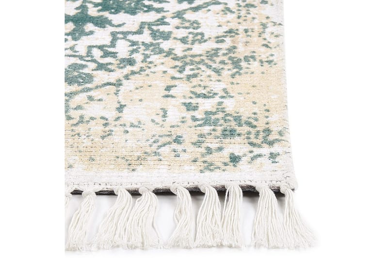 Teppe Boyali - Beige, Grønn, 80x150 cm - Tekstiler & tepper - Teppe & matte - Moderne matte - Viskosematter
