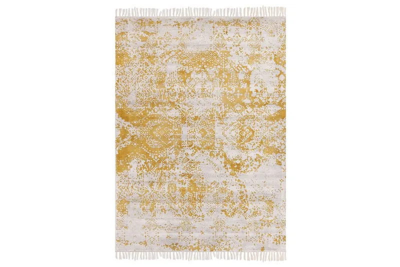 Teppe Boyali, Beige, gul, 140x200 cm