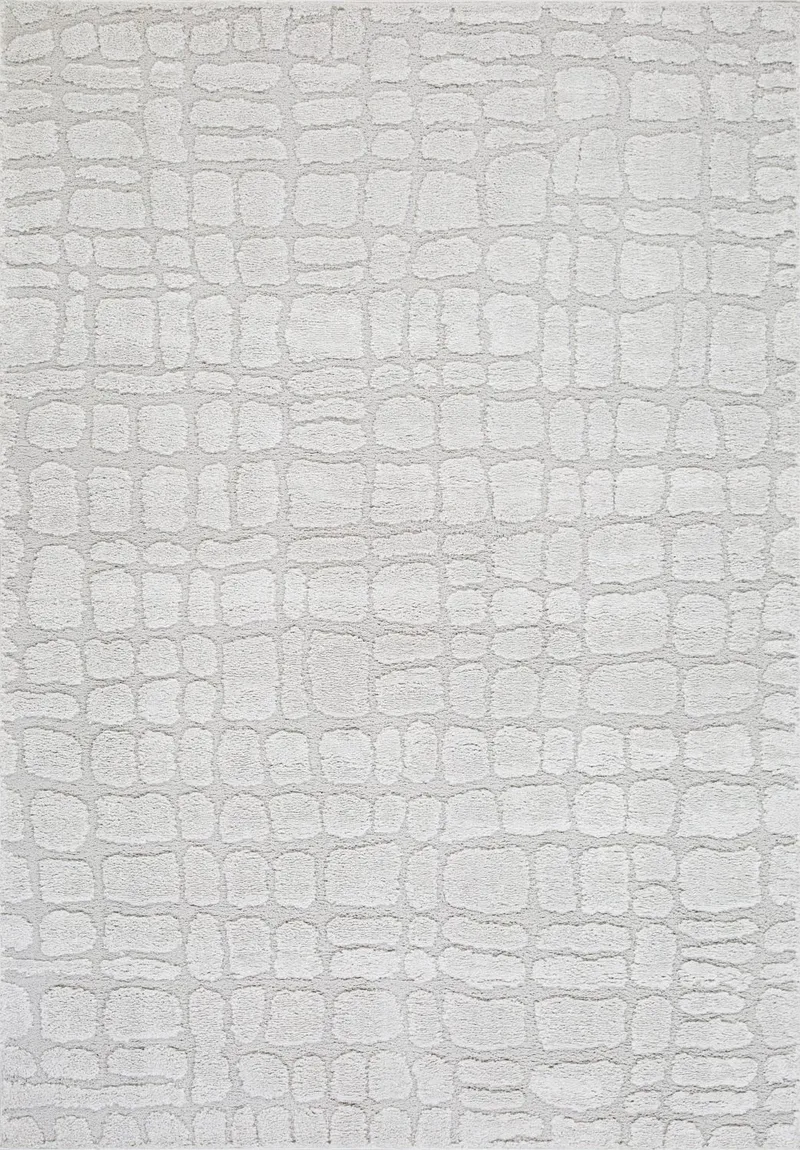Teppe Corvi 120x120 cm, Grå