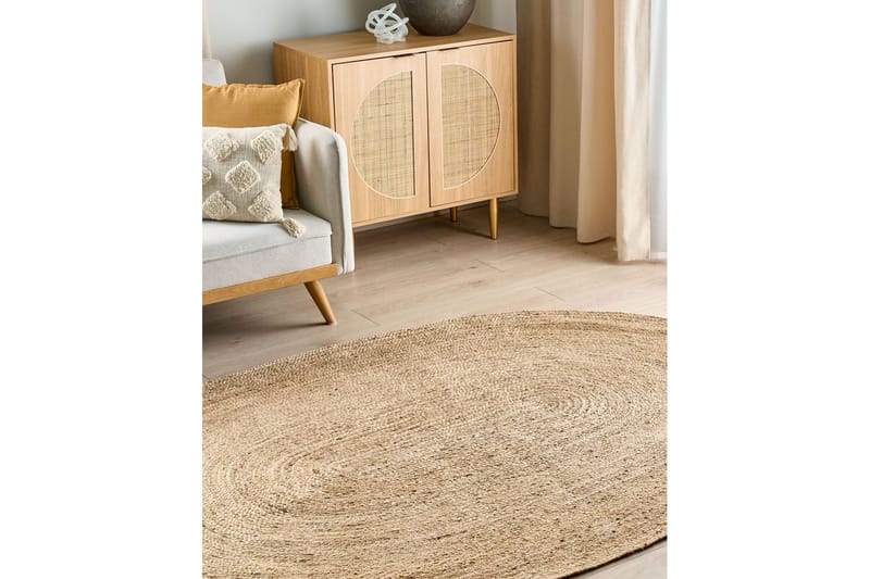 Teppe Demirci - Beige - Tekstiler & tepper - Teppe & matte - Moderne matte - Jutematter & hampematter