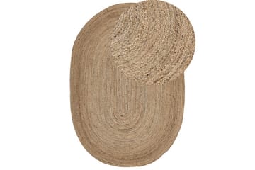 Teppe Demirci - Beige - Tekstiler & tepper - Teppe & matte - Moderne matte - Jutematter & hampematter