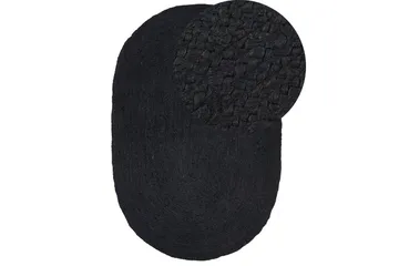 Teppe Demirci - Svart - Tekstiler & tepper - Teppe & matte - Moderne matte - Jutematter & hampematter