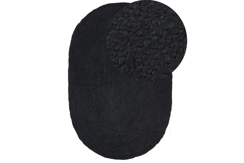 Teppe Demirci - Svart - Tekstiler & tepper - Teppe & matte - Moderne matte - Jutematter & hampematter