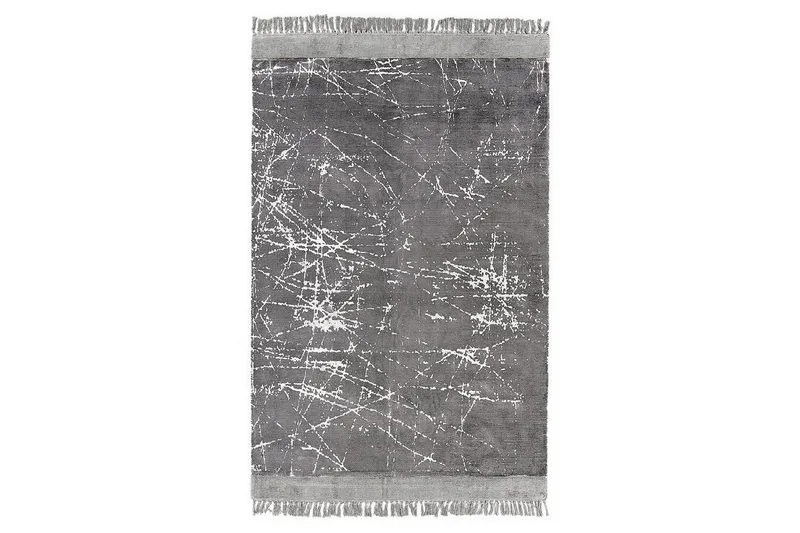 Teppe Hanli, Grå, hvit, 140x200 cm