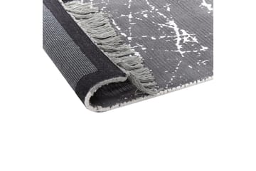 Teppe Hanli - Grå, hvit, 160x230 cm - Tekstiler & tepper - Teppe & matte - Moderne matte - Viskosematter