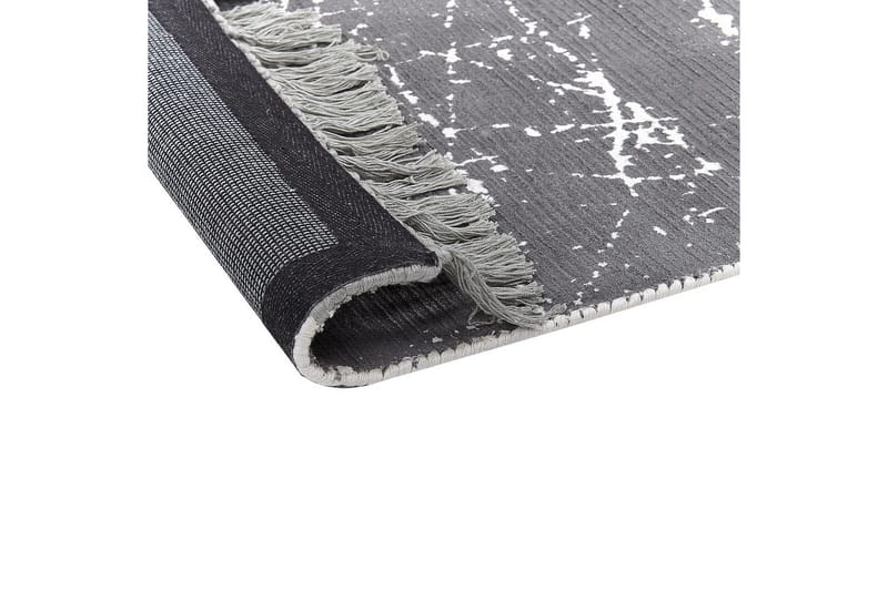 Teppe Hanli - Grå, hvit, 160x230 cm - Tekstiler & tepper - Teppe & matte - Moderne matte - Viskosematter