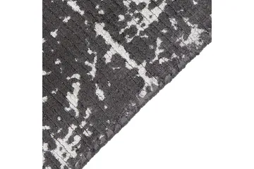 Teppe Hanli - Mørkegrå, hvit, 160x230 cm - Tekstiler & tepper - Teppe & matte - Moderne matte - Viskosematter