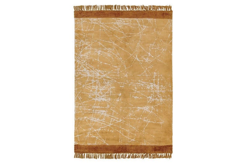 Teppe Hanli, Oransje, Hvit, 160x230 cm