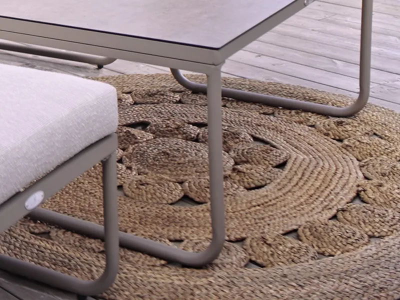 Teppe Hillerstorp Amara - Natur - Tekstiler & tepper - Teppe & matte - Moderne matte - Jutematter & hampematter