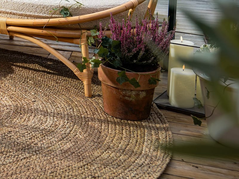 Teppe Hillerstorp Amara - Natur - Tekstiler & tepper - Teppe & matte - Moderne matte - Jutematter & hampematter