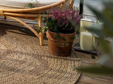 Teppe Hillerstorp Amara - Natur - Tekstiler & tepper - Teppe & matte - Moderne matte - Jutematter & hampematter