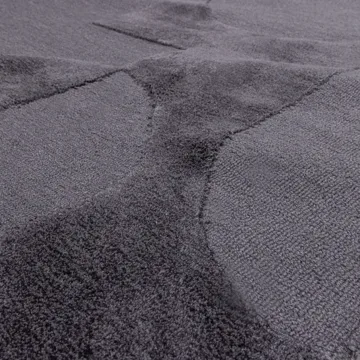 Teppe Livo 160×160 cm - Grå - Tekstiler & tepper - Teppe & matte - Moderne matte - Ullteppe