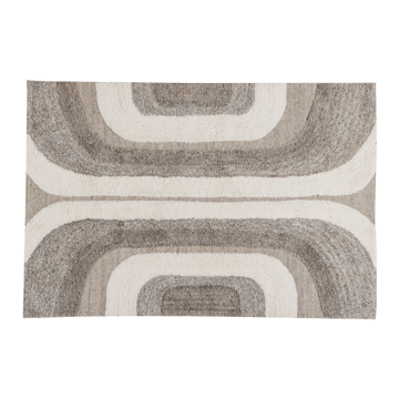 Teppe Moro 170×240 cm - Grå/Hvit - Tekstiler & tepper - Teppe & matte - Moderne matte - Ullteppe