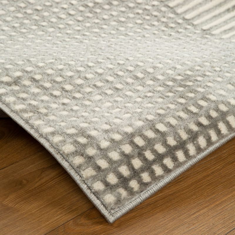 Teppe Velon 160x230 cm - Grå - Tekstiler & tepper - Teppe & matte - Moderne matte - Friezematte