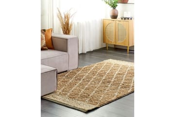 Teppe Zorava - 160x230 cm - Tekstiler & tepper - Teppe & matte - Moderne matte - Jutematter & hampematter