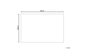 Teppe Zorava - 200x300 cm - Tekstiler & tepper - Teppe & matte - Moderne matte - Jutematter & hampematter