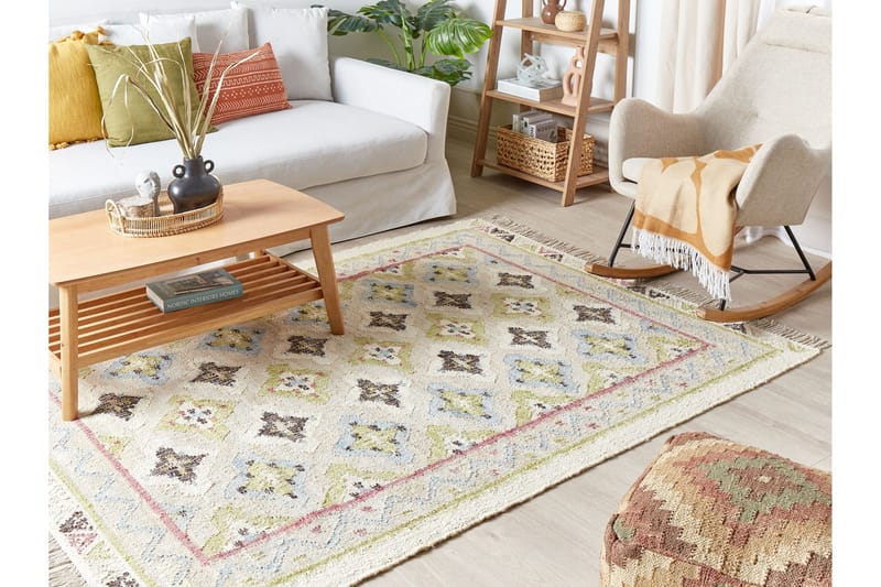 Terkos Juteteppe 140x200 cm - Beige - Tekstiler & tepper - Teppe & matte - Moderne matte - Jutematter & hampematter