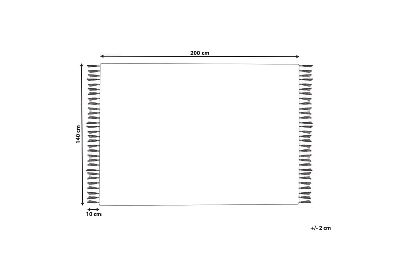 Terkos Juteteppe 140x200 cm - Beige - Tekstiler & tepper - Teppe & matte - Moderne matte - Jutematter & hampematter