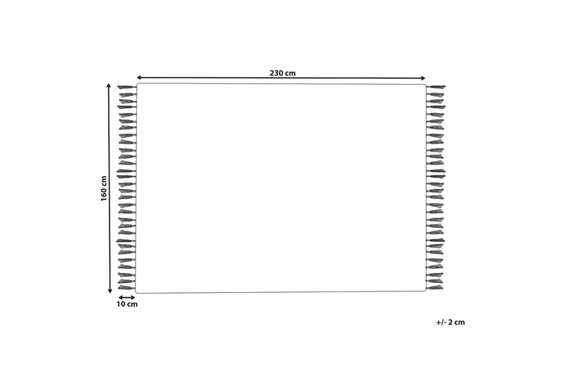 Terkos Juteteppe 160x230 cm - Beige - Tekstiler & tepper - Teppe & matte - Moderne matte - Jutematter & hampematter