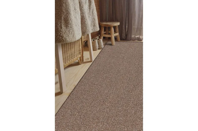 Titan Tuftet teppe 200x290 cm - Brun - Tekstiler & tepper - Teppe & matte - Moderne matte - Friezematte