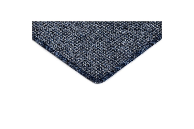 Titan Tuftet teppe 80x250 cm - Blå - Tekstiler & tepper - Teppe & matte - Moderne matte - Friezematte