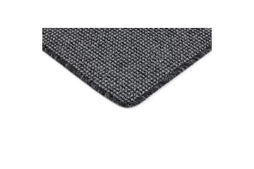 Titan Tuftet teppe 80x320 cm - Grå - Tekstiler & tepper - Teppe & matte - Moderne matte - Friezematte