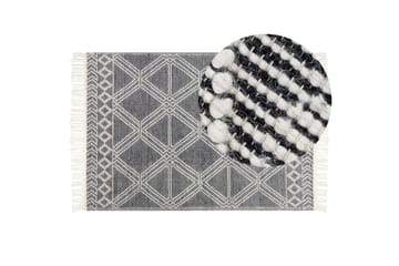 Toprakkale Ullteppe 160x230 cm - Grå - Tekstiler & tepper - Teppe & matte - Moderne matte - Ullteppe