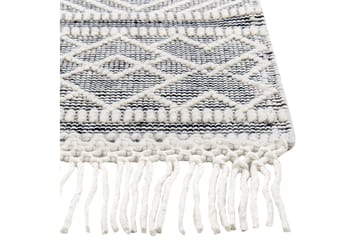 Toprakkale Ullteppe 160x230 cm - Grå - Tekstiler & tepper - Teppe & matte - Moderne matte - Ullteppe