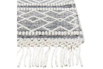 Toprakkale Ullteppe 160x230 cm - Grå - Tekstiler & tepper - Teppe & matte - Moderne matte - Ullteppe