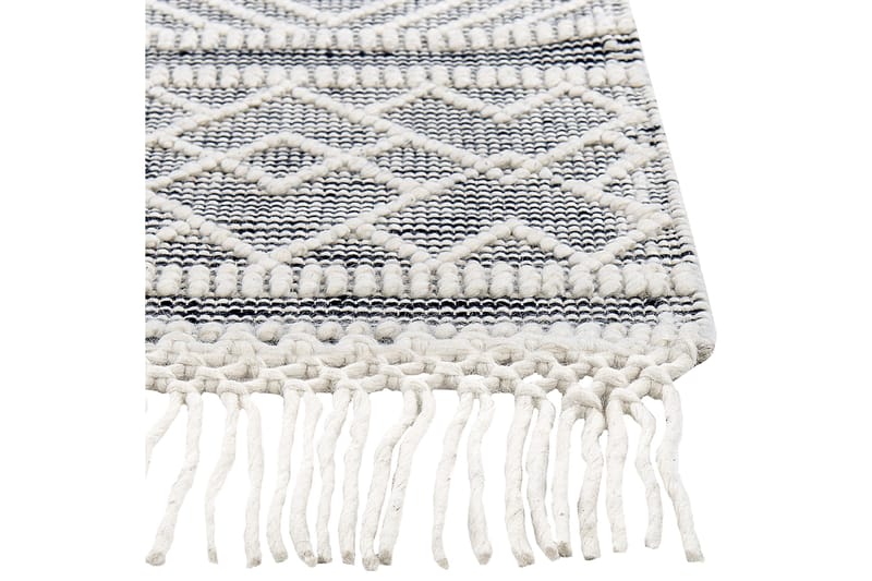 Toprakkale Ullteppe 160x230 cm - Grå - Tekstiler & tepper - Teppe & matte - Moderne matte - Ullteppe