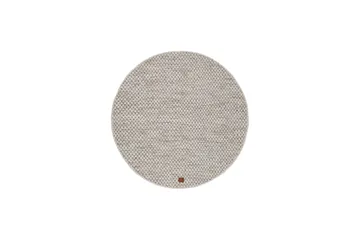 Torekov Ullteppe Ø300 cm Rund - Krem - Tekstiler & tepper - Teppe & matte - Moderne matte - Ullteppe