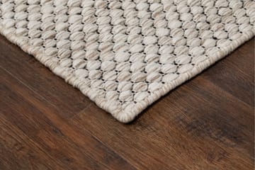 Torekov Ullteppe 75x230 cm - Krem - Tekstiler & tepper - Teppe & matte - Moderne matte - Ullteppe