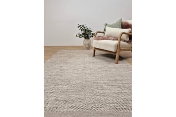 Torsby Ullteppe 140x200 cm Rektangulær - Beige - Tekstiler & tepper - Teppe & matte - Moderne matte - Ullteppe