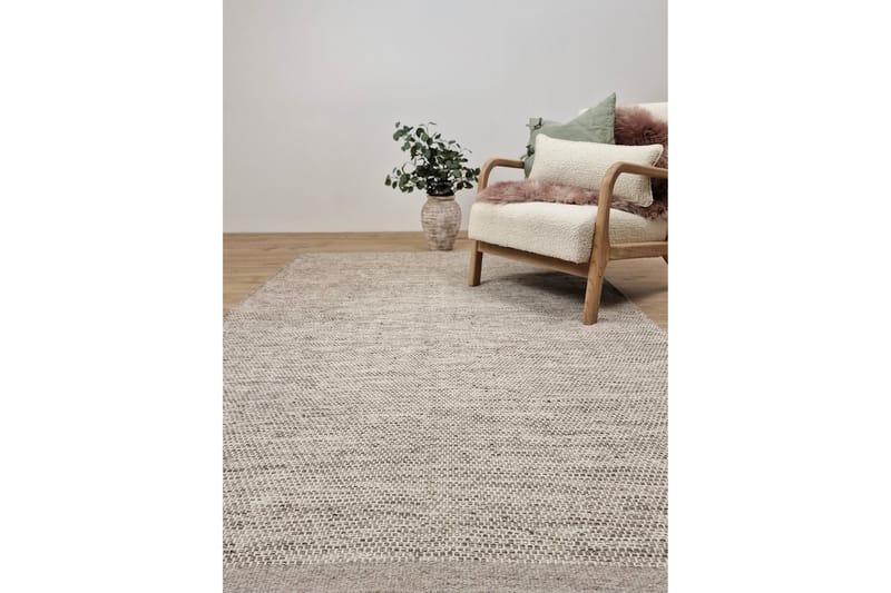 Torsby Ullteppe 140x200 cm Rektangulær - Beige - Tekstiler & tepper - Teppe & matte - Moderne matte - Ullteppe