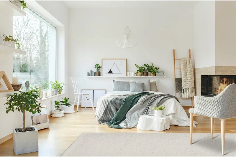 Torsby Ullteppe 240x340 cm Rektangulær - Krem - Tekstiler & tepper - Teppe & matte - Moderne matte - Ullteppe