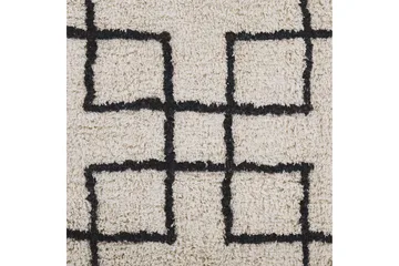 Turhal Ryeteppe 140x200 cm - Beige - Tekstiler & tepper - Teppe & matte - Moderne matte - Bomullsmatter