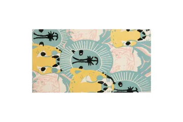 Tutut Bomullsteppe 80x150 cm - Blå - Tekstiler & tepper - Teppe & matte - Moderne matte - Bomullsmatter