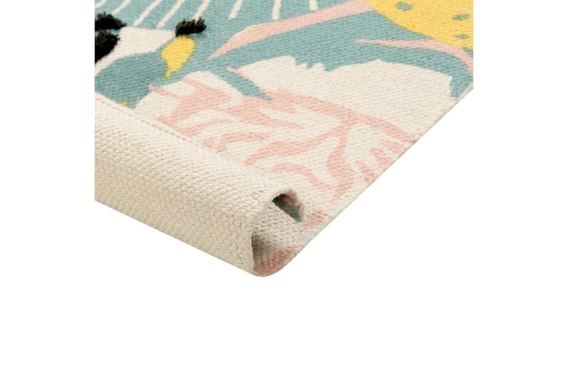 Tutut Bomullsteppe 80x150 cm - Blå - Tekstiler & tepper - Teppe & matte - Moderne matte - Bomullsmatter