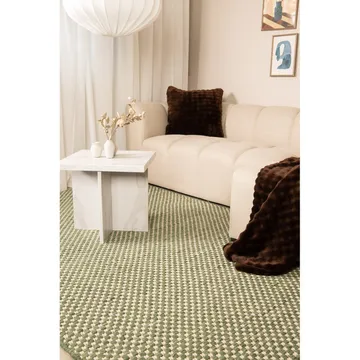 Ullmatta KM Home Smaragdgrön 240x340 cm - Tekstiler & tepper - Teppe & matte - Moderne matte - Ullteppe