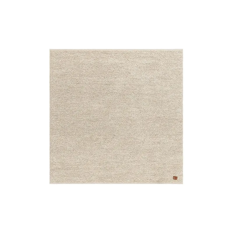Ullmatte Bubble Kvadrat - 200 x 200 cm, sand - Tekstiler & tepper - Teppe & matte - Moderne matte - Ullteppe