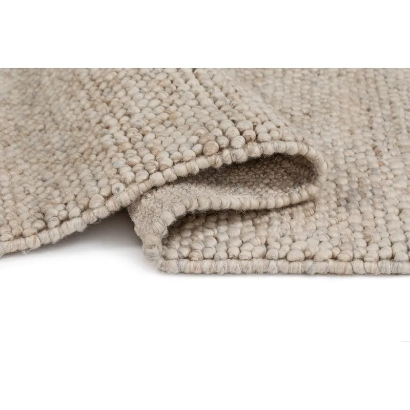 Ullmatte Bubble Kvadrat - 200 x 200 cm, sand - Tekstiler & tepper - Teppe & matte - Moderne matte - Ullteppe
